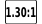 1.30:1