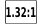 1.32:1