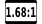 1.68:1