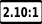 2.10:1
