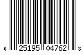 0-25195-04762-3